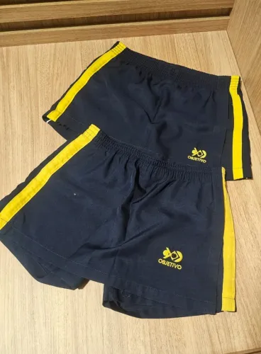 Shorts-saia objetivo tamanho 8