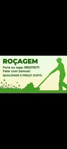 Roçador/ Roçagem.