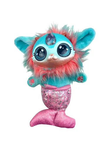 Boneca Magic Mixies Magical Gem Sereia Pelúcia Brinquedo