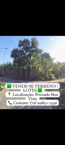 Lotes boa vista, capela-SE