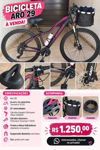 Mountain bike - Quadro 15(S) Aro 29