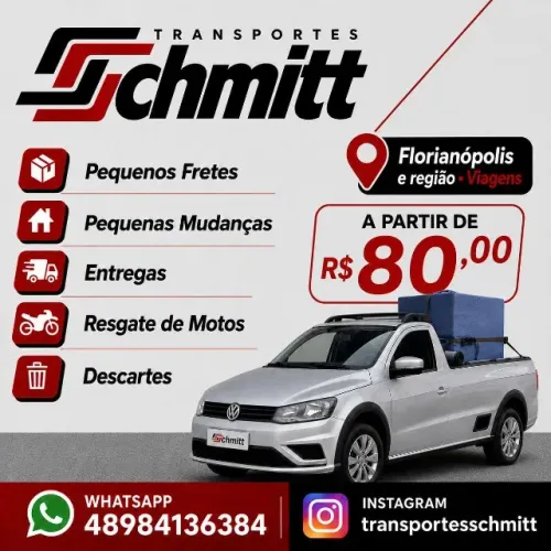 frete / fretes Florianópolis, São José, Palhoça e Biguaçu 