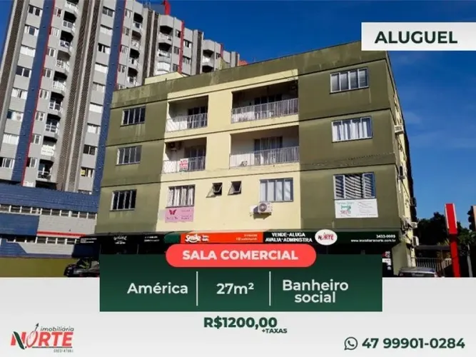 Sala comercial JOINVILLE - SC