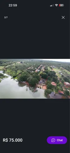 Vendo lote na lagoa Tur (Planaltina de Goiás)