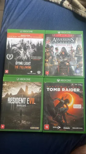 Vendo jogos Xbox one s