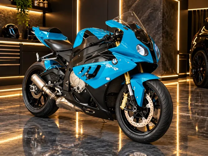 Bmw S1000RR 2011 Miami Blue - MAIS NOVA DO BRASIL