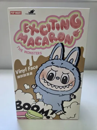 Boneco Labubu Pop Mart The Monsters - Exciting Macaron - Original Importado Japão