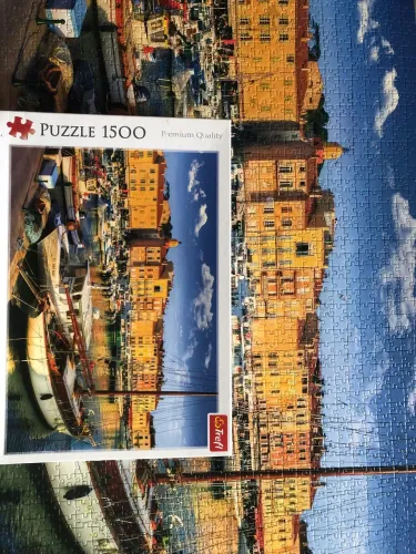 Quebra-cabeça Vieux Port / Trefl  / 1500 peças 