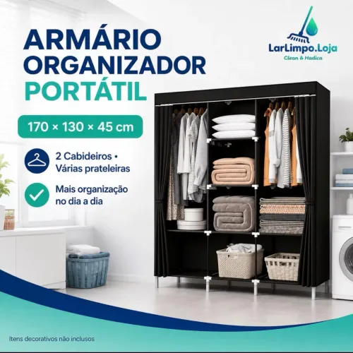 Guarda-roupa organizador