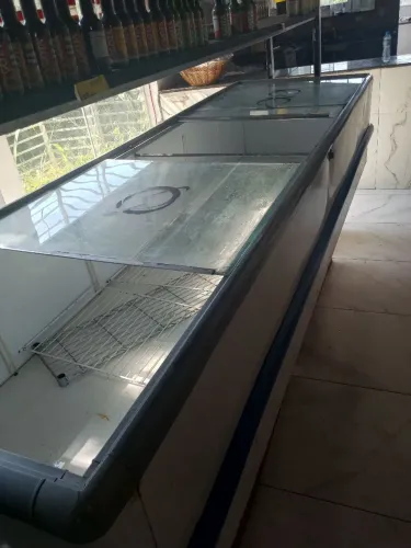 Freezer ilha de congelados 