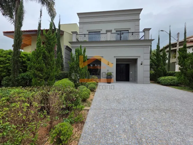 Imperdível! Casa de luxo em condomínio no bairro Iate Clube de Americana-SP: 5 quartos, 5 