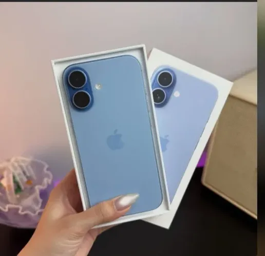 iPhone 17 azul 256 ( lacrado) 1 ano de garantia Apple 