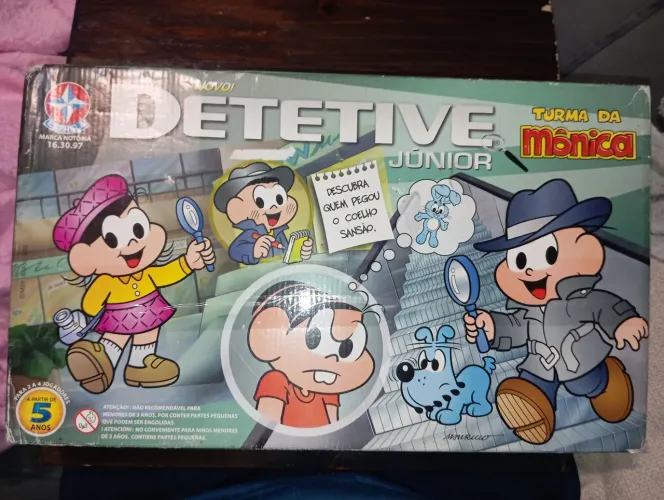 Jogo Detetive Turma da Mônica