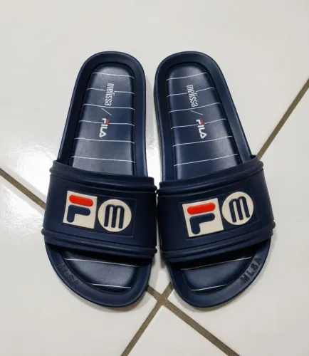 Chinelo slide Melissa/Fila
