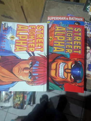 Mangá Street Figther Alpha 