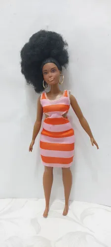 Barbie Fashionistas N°105 Negr Curvy Afro