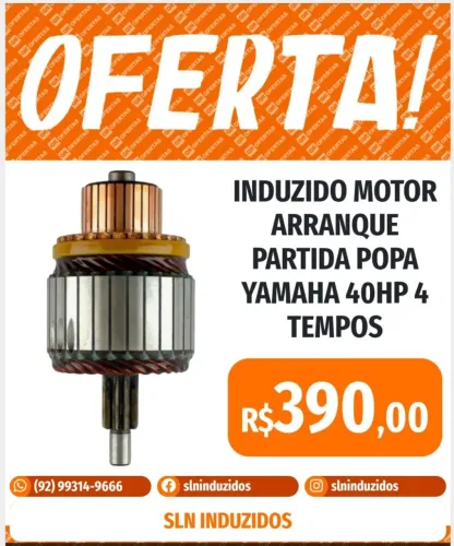 INDUZIDO MOTOR DE PARTIDA YAMAHA