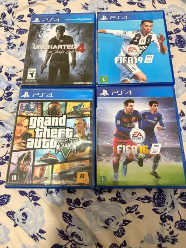 Pack de jogos de ps4