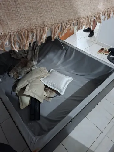 Base cama box casal Baú