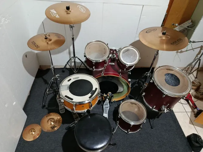 Bateria Mapex reduzida