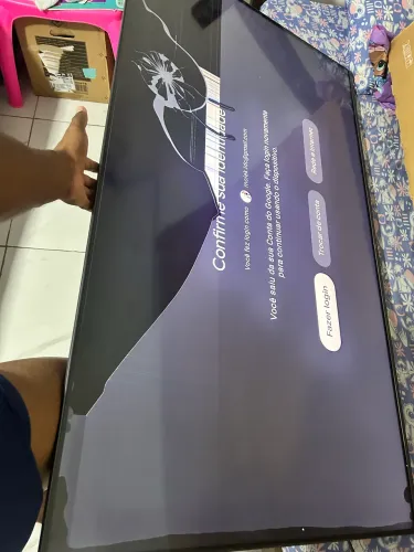 Smart tv 65P QD MINI LED 4k quebrada