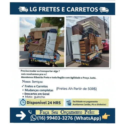 Frete , Descarte, Mudanças Econômicas , Ribeirão e Todo Brasil