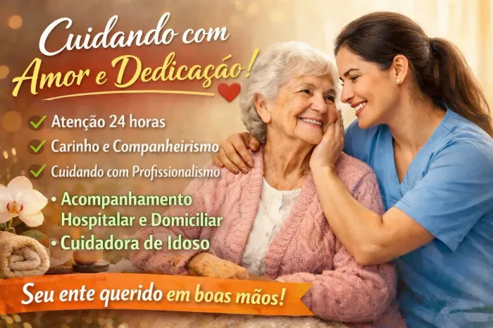 Cuidadora de idosos (ofereço meu trabalho)