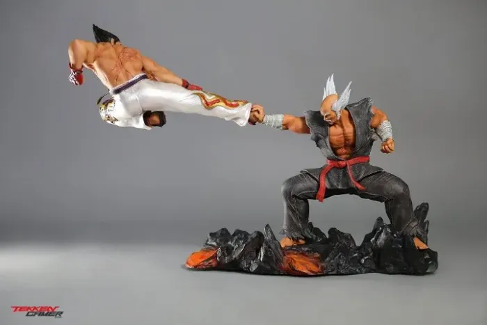 Estatueta Tekken 7 Pure Arts Heihachi vs Kazuya