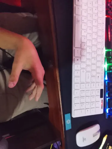Teclado e mouse sem fio