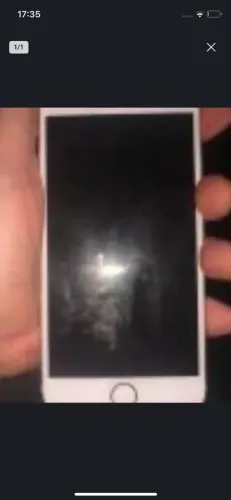 iPhone usado quebrado pra conserto por 50