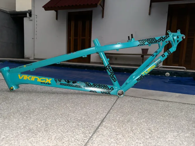 Quadro VikingX Tuff 30 Alumínio 26" Azul Claro