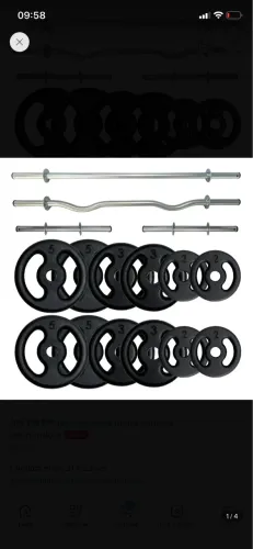 Kit musculação 40kg