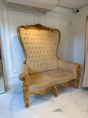 Sofá Trono de Casamento de Alta Qualidade, Sofá Rei e Sofá Rainha