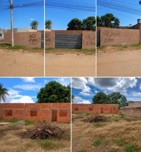Vende-se terreno com casa