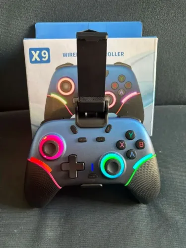 Controle gamer x9 sem fio