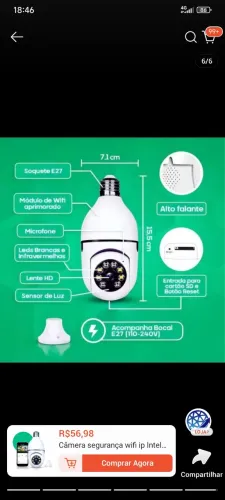 Câmera de segurança 