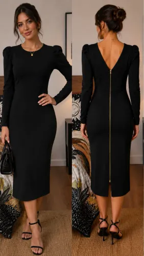 Vestido mid *nunca usado*. Tamanho P mas veste M. 