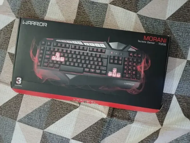 teclado multilaser TECLADO WARRIOR MARANI TC209 gamer rgb 