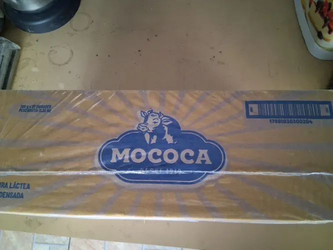Caixa fechadade mistura láctea mococa .val.dez2026