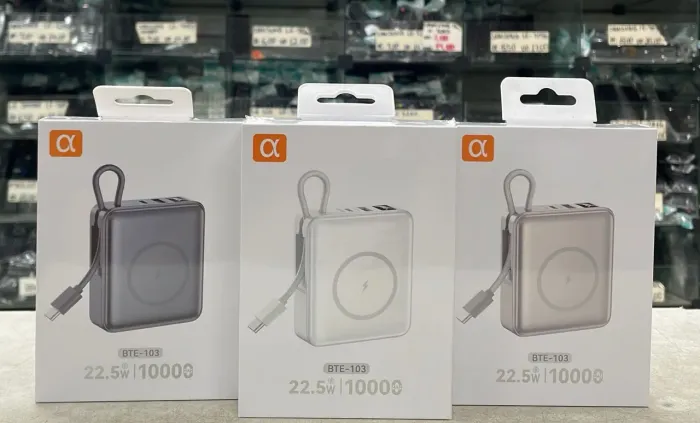 Power Bank 10.000mAh BTE-103 22.5W Carregador Portátil