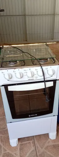 Fogão 4 bc Atlas Bi-volts KIT COMPLETO<br>