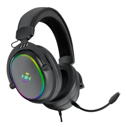 Headset Gamer Com Fio Fortrek Win Driver 50 mm Preto Novo Fone Gaming Loja Coimbra Computa