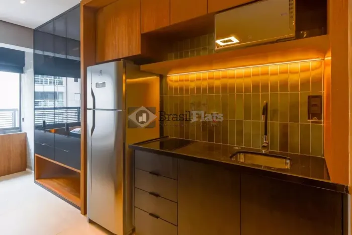 Studio com 1 dormitório para alugar, 32 m² por R$ 5.733/mês - Itaim Bibi - São Paulo/SP