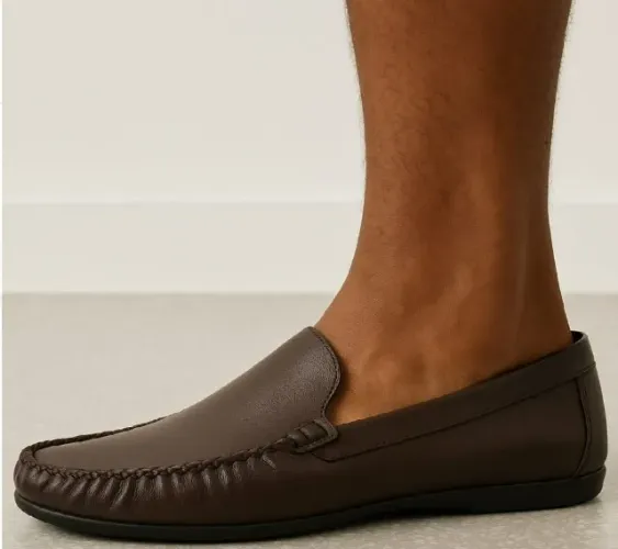 Mocassim Scarpazi 39 Couro Legítimo Cor Café