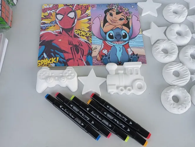 Artes em gesso e mdf
