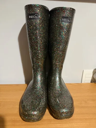 Galocha feminina adulto glitter