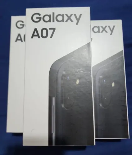 (LACRADO) Celular Samsung Galaxy A07 128GB, 4GB, Câm. 50MP, Tela 6.7"- Preto