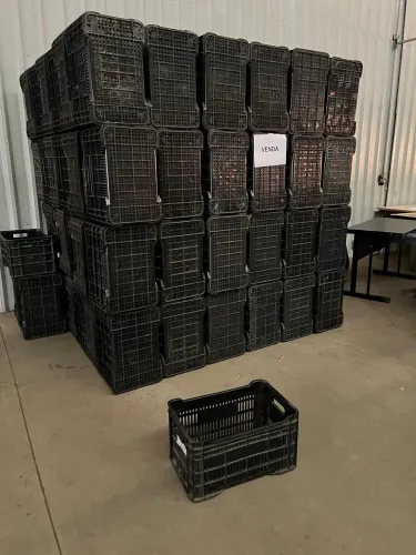Engradados de plástico 120 peças