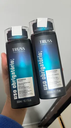 Shampoo e Condicionar Truss Profissional Uso Obrigatório 300ml