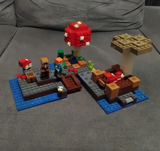 Lego Minecraft Ilha dos Cogumelos